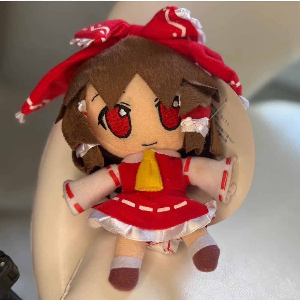 Touhou Project Reimu Hakurei Plush Doll Nendoroid - New
